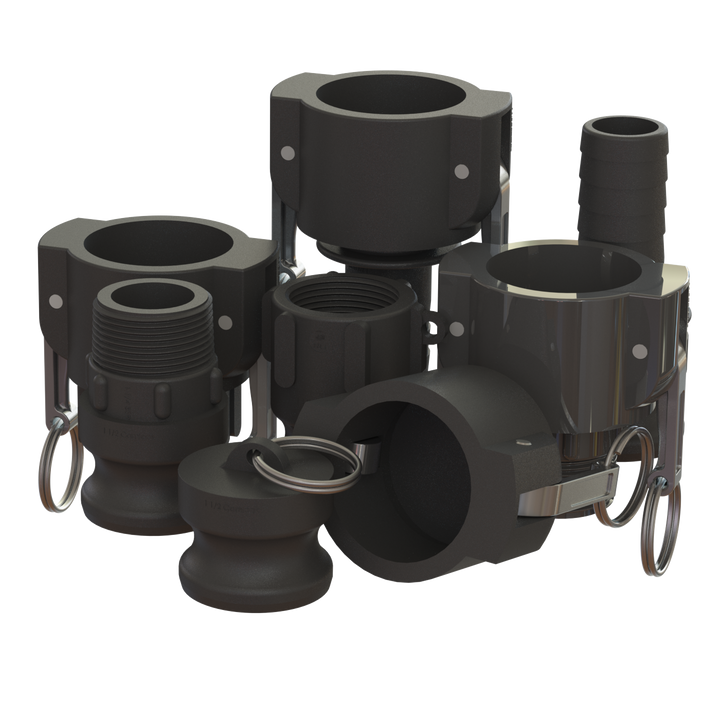 CPP Regular 8 Camlock couplings and adaptors