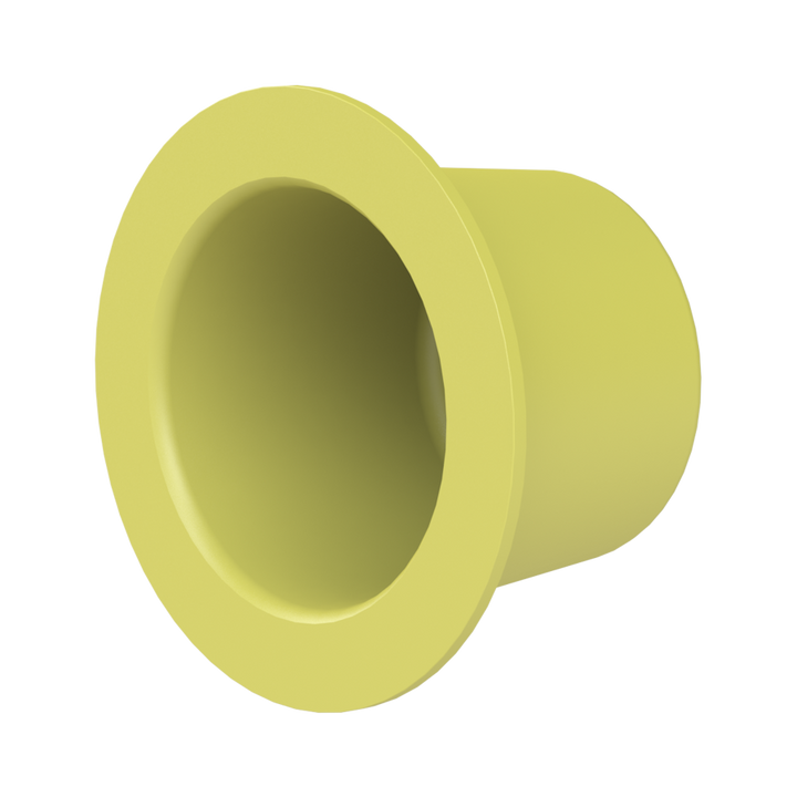 CPP 2″ Yellow Dust Plug for Short Camlock Type A Adaptor