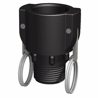 CPP 1″ Female Camlock × 1″ NPT Male (Type B)