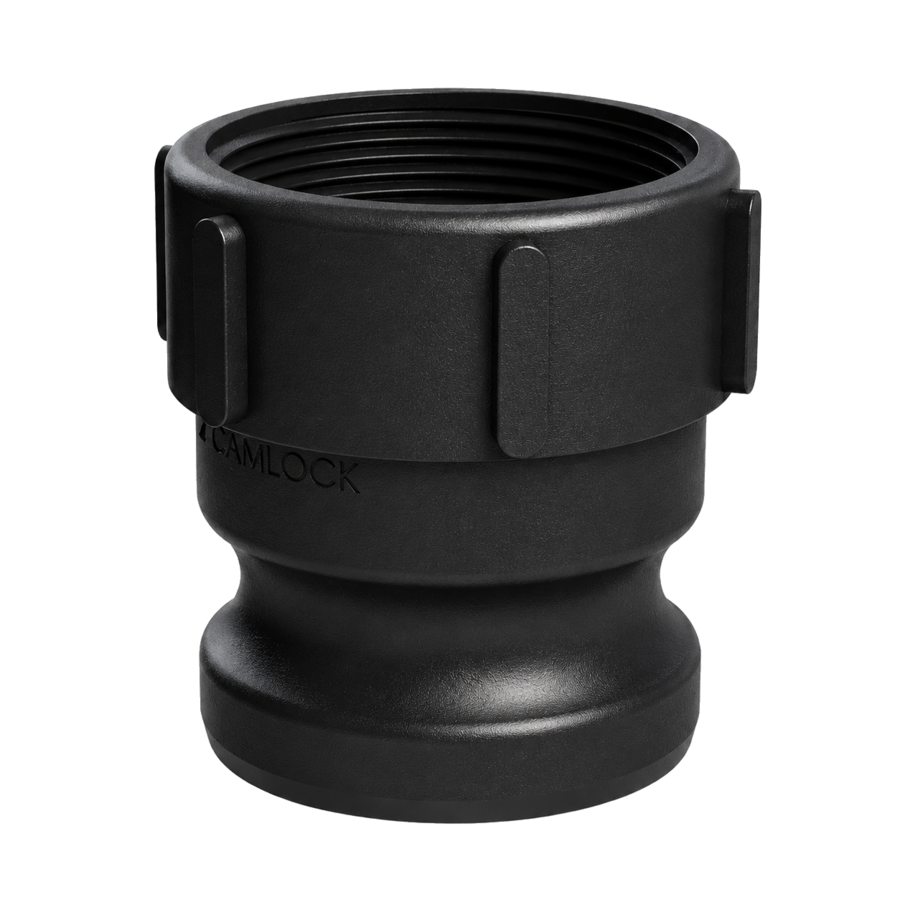 2″ Male Camlock × 2″ NPT Female (Type A) - GF Polypropylene - CPP®
