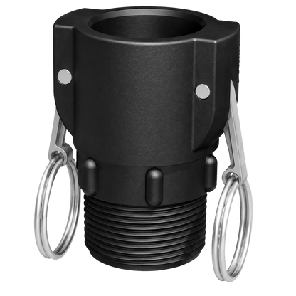 CPP 1″ Female Camlock × 1¼″ BSPT Male (Type B)