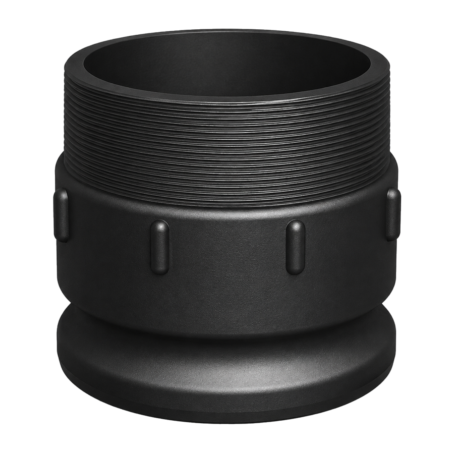 CPP 4″ Male Camlock × 4″ BSPT Male (Type F)