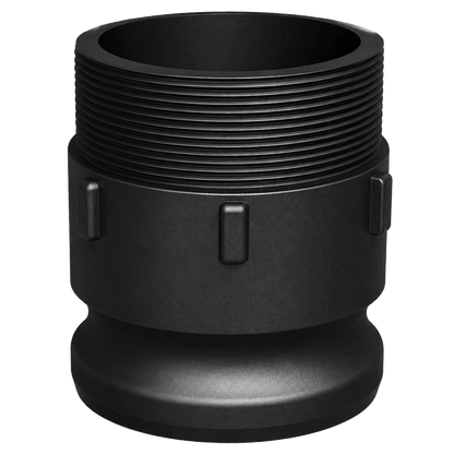 3″ Male Camlock × 3″ NPT Male (Type F) - GF Polypropylene - CPP®