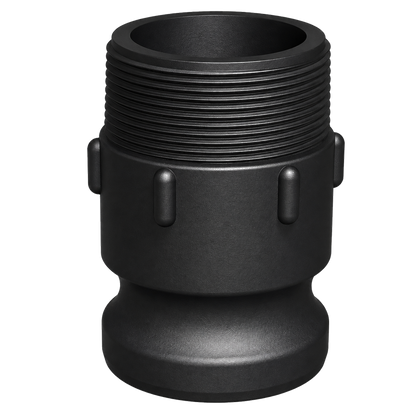 2″ Male Camlock × 2″ NPT Male (Type F) - GF Polypropylene - CPP®
