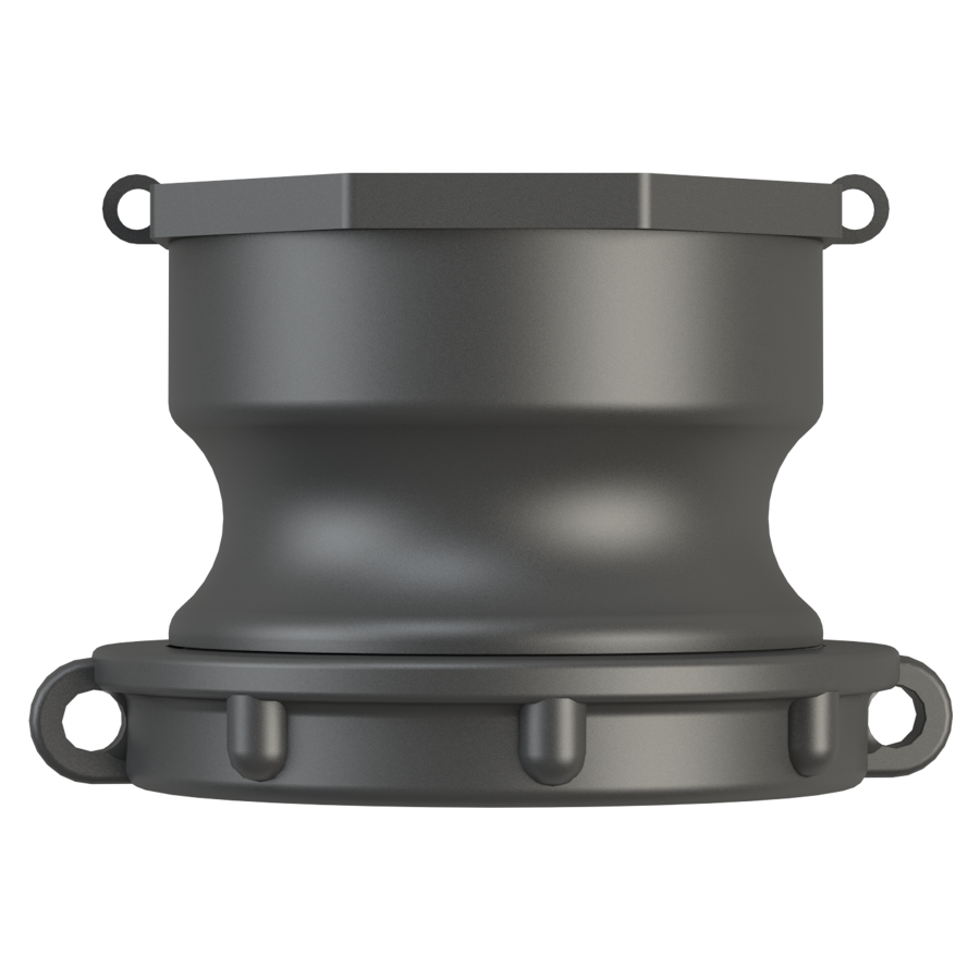 CPP IBC-FIT N SHIP S60X6 to 2 inch short Camlock Type A 21B cap assembly