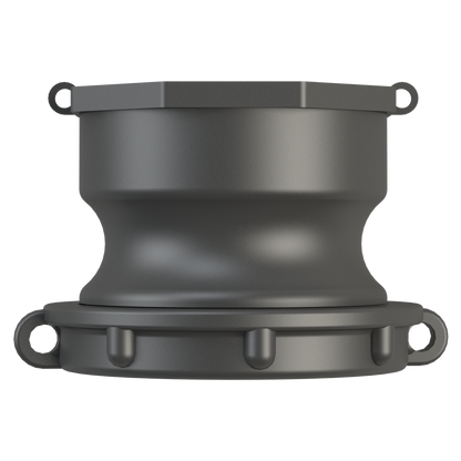 CPP IBC-FIT N SHIP S60X6 to 2 inch short Camlock Type A 21B cap assembly