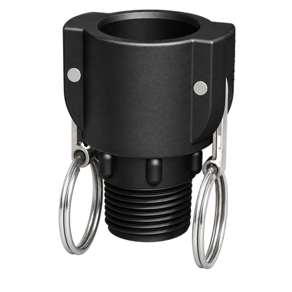 1″ Female Camlock × 1″ NPT Male (Type B) - GF Polypropylene - CPP®