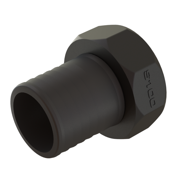 CPP S100X8 Female Swivel × 3″ (75 mm) Hose Tail