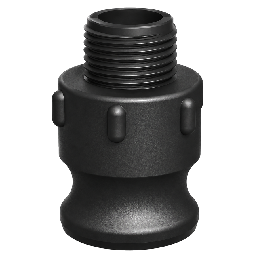 ¾″ Male Camlock × ½″ NPT Male (Type F) - GF Polypropylene - CPP®