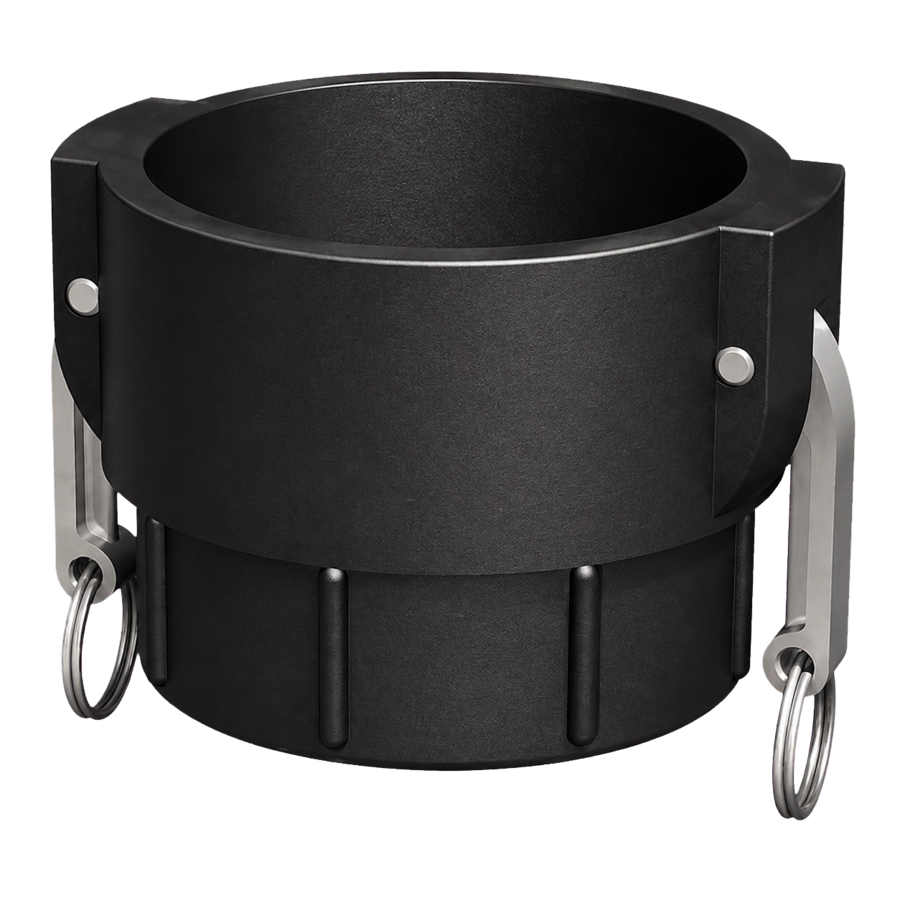 4″ Female Camlock × 4″ NPT Female (Type D) - GF Polypropylene - CPP®