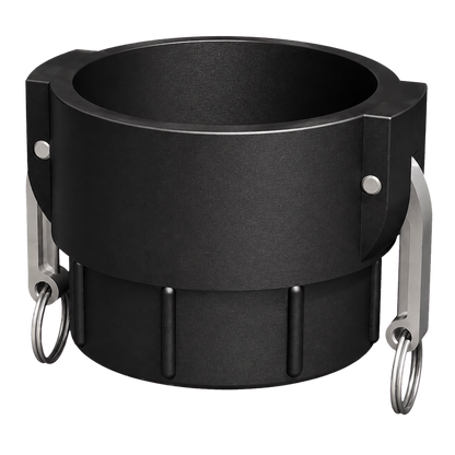 4″ Female Camlock × 4″ NPT Female (Type D) - GF Polypropylene - CPP®