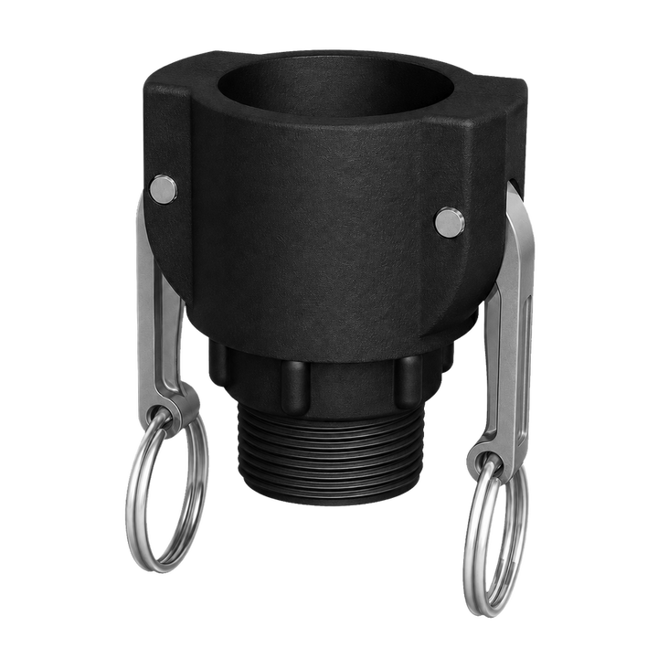 CPP True 1¼″ Female Camlock × 1¼″ BSPT Male (Type B)