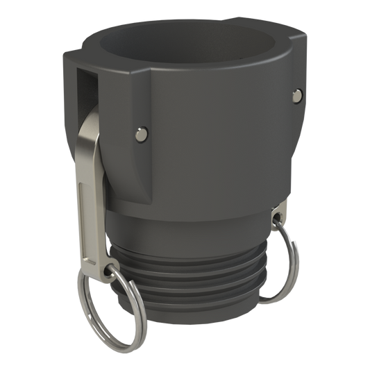 2'' Part ‘B’, 2'' Camlock coupler x S60X6 male buttress, G/P/P