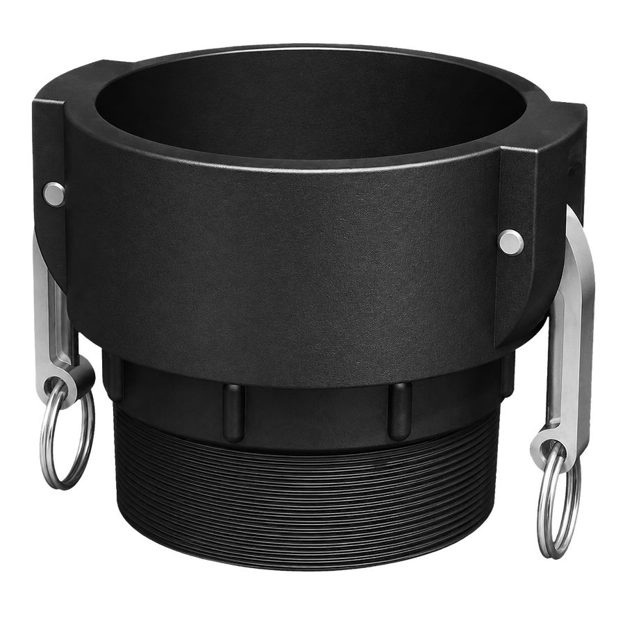 CPP 4″ Female Camlock × 4″ NPT Male (Type B)