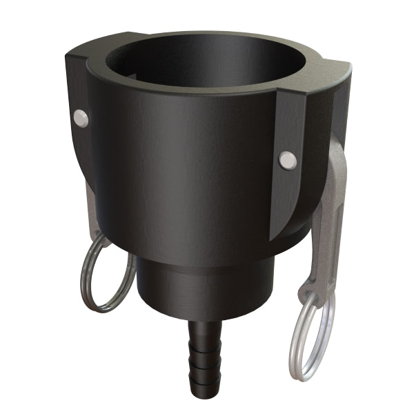 CPP 2″ Female Camlock Swivel × ½″ (13 mm) Hose Tail (Type SC)