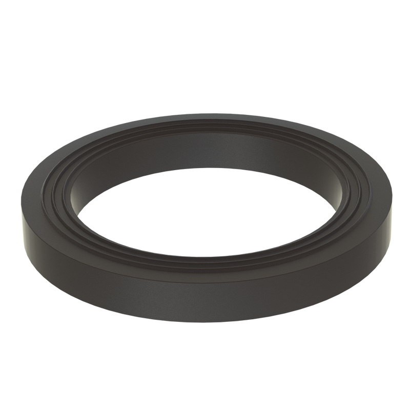 2″ Camlock Ribbed Gasket – PP Olefin Elastomer – Black – CPP®