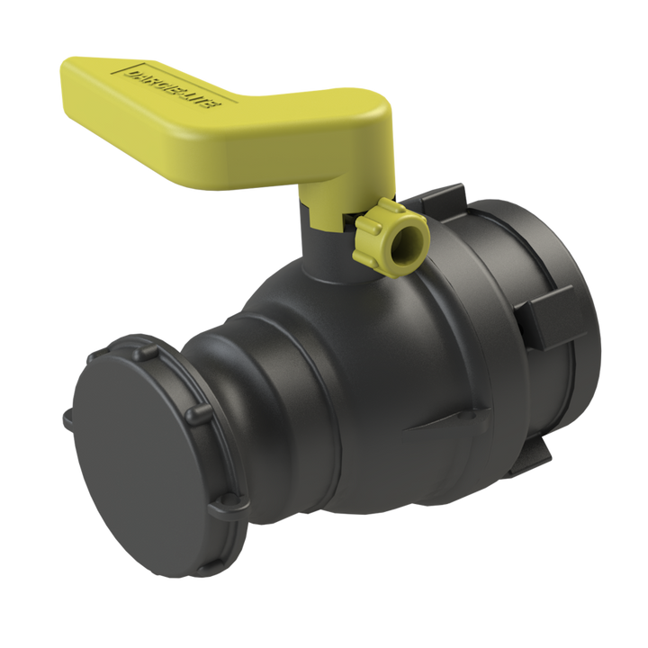 CPP DL260UF2CAM7 DARCIE-LITE IBC ball valve, S60X6 female inlet to 2 inch male Camlock