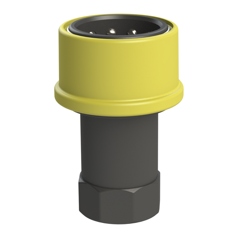 2″ Dry-Shut™ Female Valved Coupler × 2″ BSPP Female - GF Polypropylene - Viton® - Stainless Ball Lock - CPP®