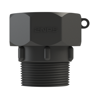 1 ½'' NPT male x 2'' NPS female Easy-Seal