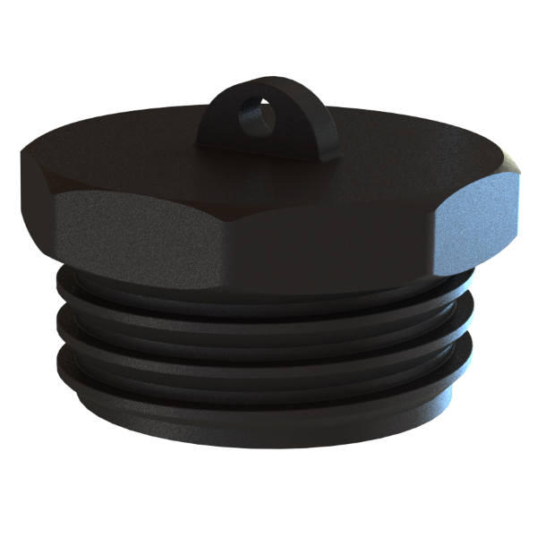 CPP® S60X6 Hex Male × Dust Plug
