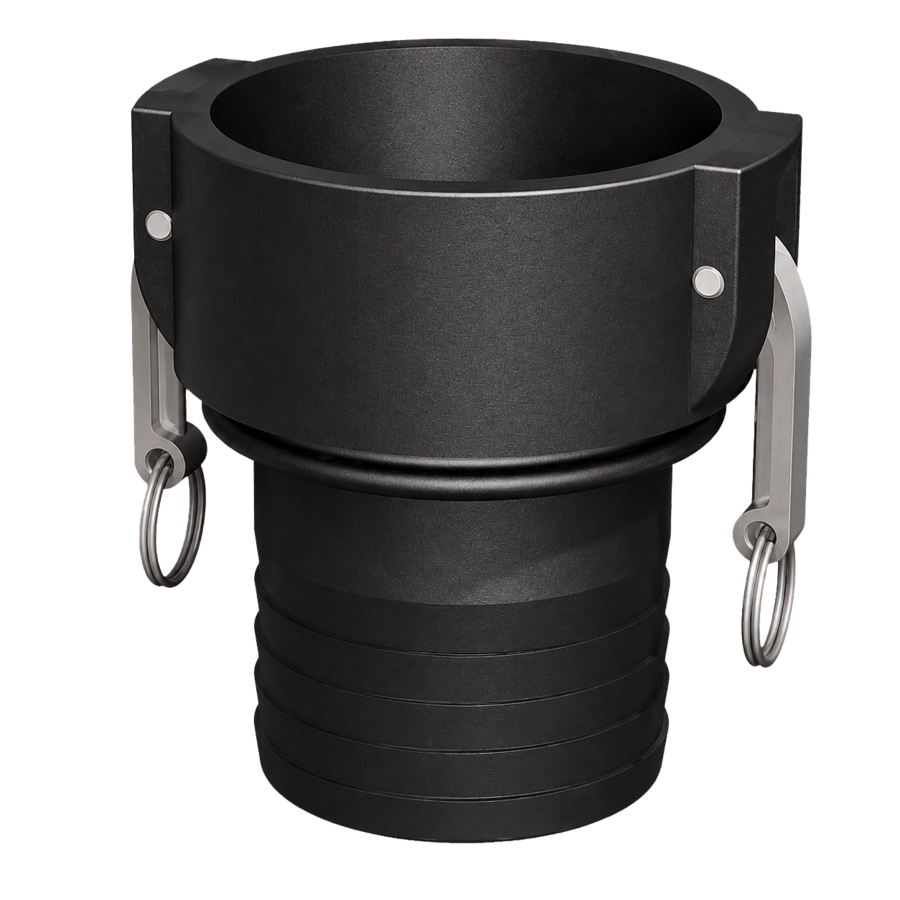 CPP 4″ Female Camlock × 4″ (100 mm) Hose Tail (Type C)