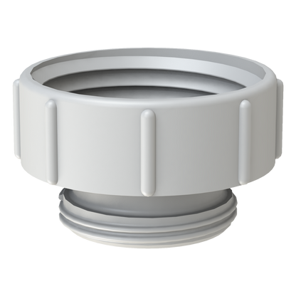 RD78 (DIN 11851) male x S100 x 8 female buttress G/P/P , nat.