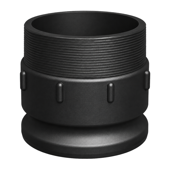 4″ Male Camlock × 4″ NPT Male (Type F) - GF Polypropylene - CPP®