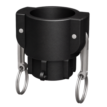 1½″ Female Camlock × 1¼″ NPT Female (Type D) - GF Polypropylene - CPP®