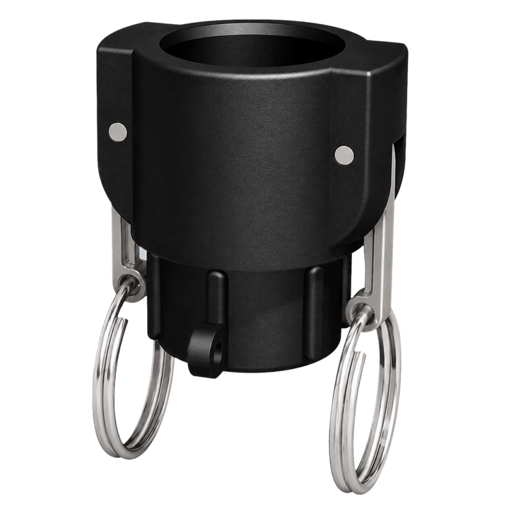 ¾″ Female Camlock × ½″ BSPP Female (Type D) - GF Polypropylene - CPP®