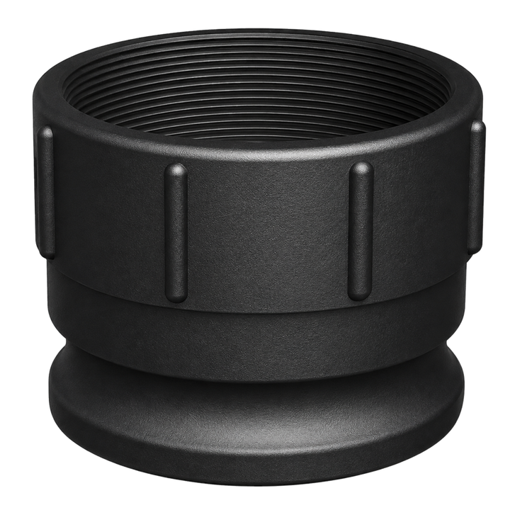 4″ Male Camlock × 4″ NPT Female (Type A) - GF Polypropylene - CPP®