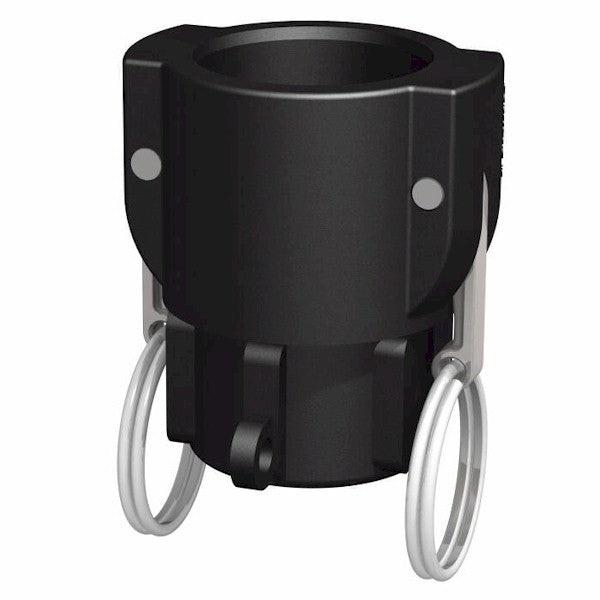 1″ Female Camlock × 1″ BSPP Female (Type D) - GF Polypropylene - CPP®