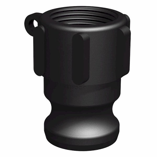 1″ Male Camlock × 1″ BSPP Female (Type A) - GF Polypropylene - CPP®