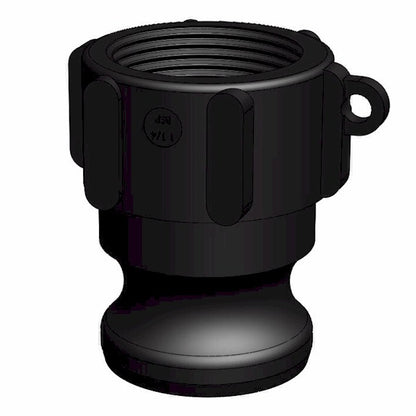 CPP True 1¼″ Male Camlock × 1¼″ NPT Female (Type A)