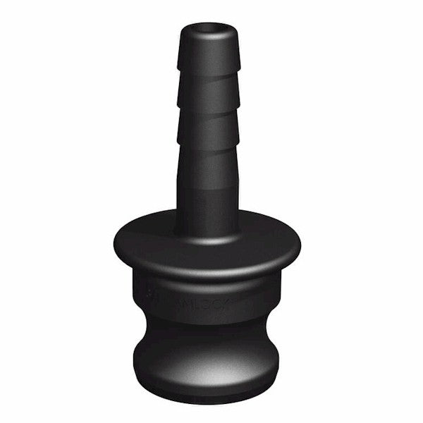 CPP ¾″ Male Camlock × ½″ (13 mm) Hose Tail (Type E)