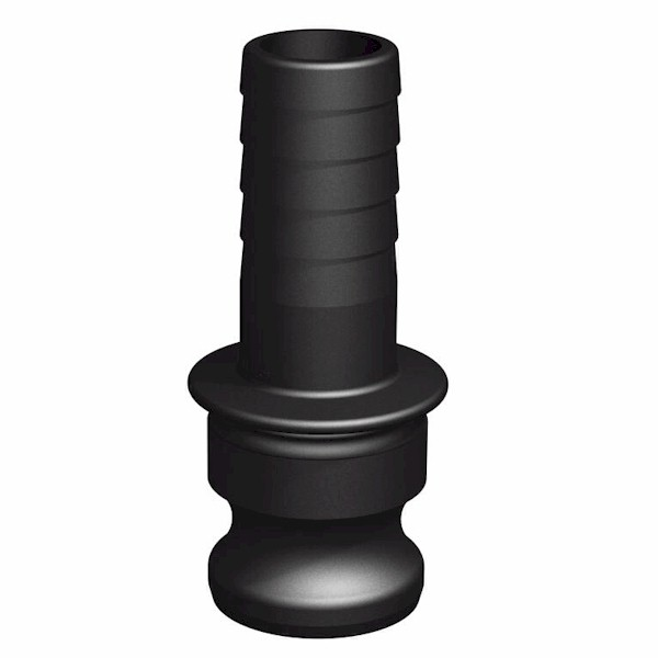 CPP True 1¼″ Male Camlock × 1¼″ (32 mm) Hose Tail (Type E)