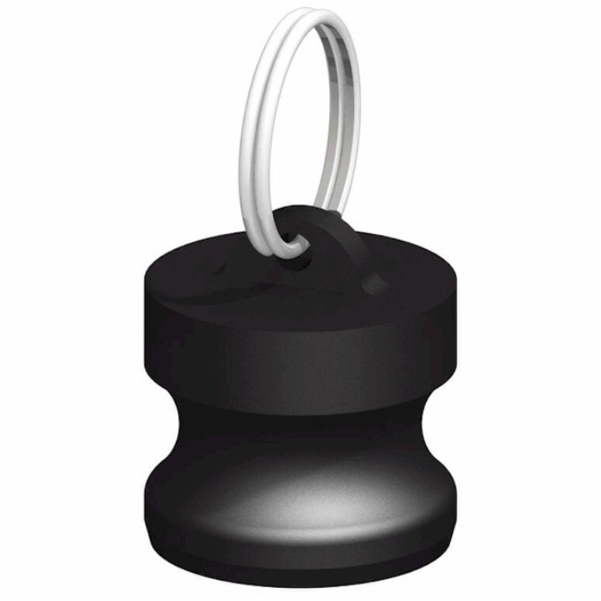 True 1¼″ Male Camlock Dust Plug (Type DP) - GF Polypropylene - CPP®