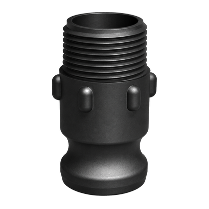 1″ Male Camlock × 1″ NPT Male (Type F) - GF Polypropylene - CPP®