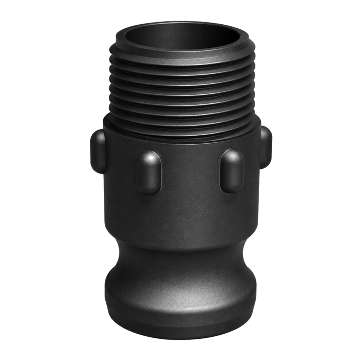 1″ Male Camlock × 1″ NPT Male (Type F) - GF Polypropylene - CPP®
