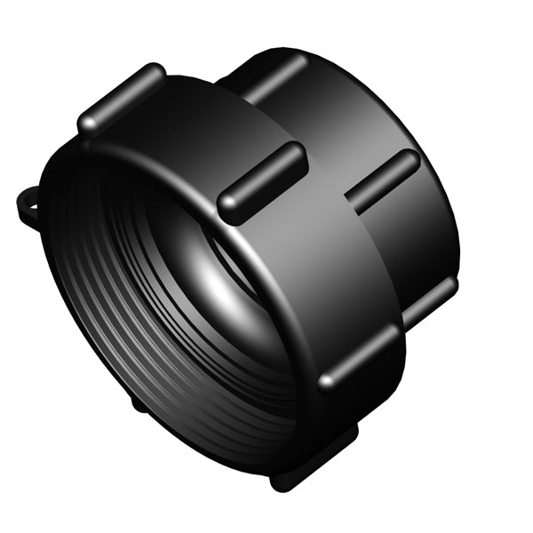 CPP M80X3 female Kingtainer × 2″ BSPP female sealed IBC adaptor