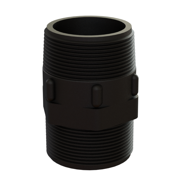 CPP® 2″ BSPP Hex Male × 2″ BSPT Male